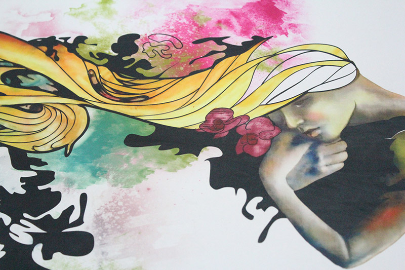 女装面料批布数码印花