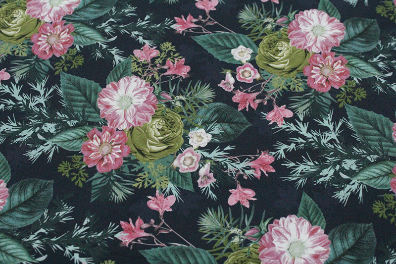 棉麻布数码印花