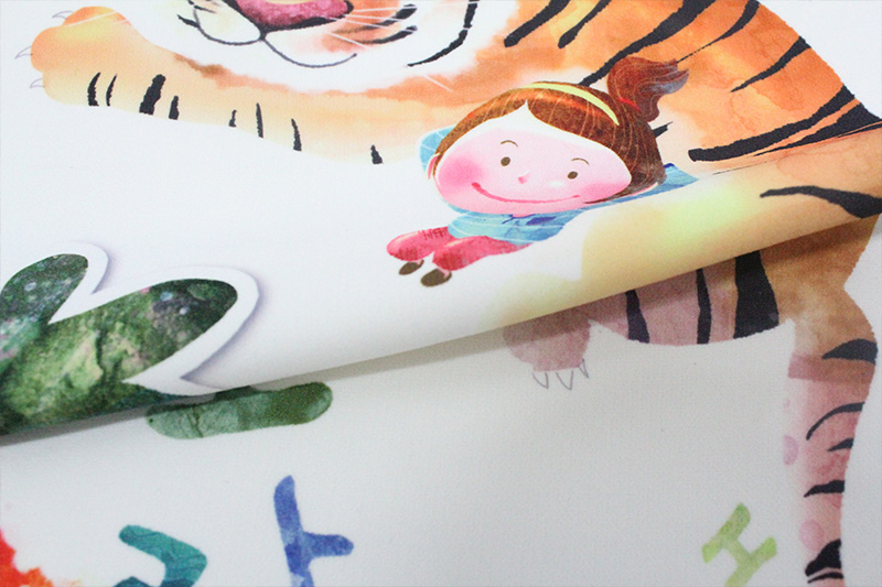 全棉裁片数码印花