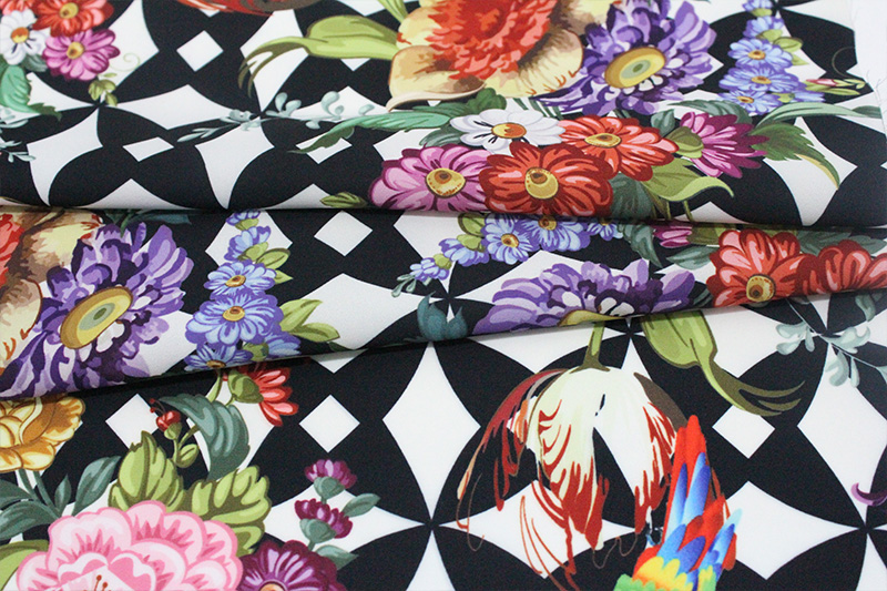 羽绒服面料数码印花