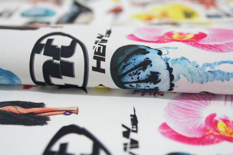 斜纹布数码印花