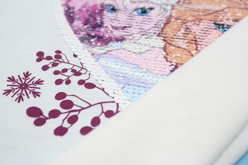 珠片亮片数码印花